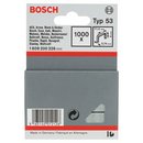 Bosch Feindrahtklammer Typ 53, 11,4 x 0,74 x 6 mm,...