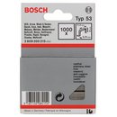 Bosch Feindrahtklammer Typ 53, 11,4 x 0,74 x 8 mm, 1000er-Pack, rostfrei