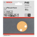 Bosch Schleifblatt C470 für Exzenterschleifer, 115...