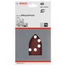 Bosch 5tlg. Schleifblatt-Set C430. Für Multischleifer