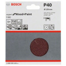 Bosch PRO F460 Schleifblatt, 125 mm, G40. Für...