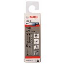 Bosch Metallbohrer HSS-G, DIN 338, 2 x 24 x 49 mm, 10er-Pack