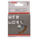 Bosch Scheibenbürste, Messing, gewellter Draht, 75 mm, 0,2 mm, 16 mm, 4500 U/ min