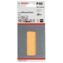 Bosch EXPERT C470 Schleifblatt, 80x133mm, K40, 8 Löcher, 10-tlg.. Für Schwingschleifer