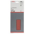 Bosch Schleifblatt C430, 115 x 280 mm, 240, ungelocht, gespannt, 10er-Pack