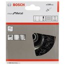Bosch Topfbürste, Stahl, gewellter Draht, 100 mm,...