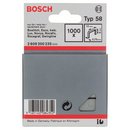Bosch Feindrahtklammer Typ 58, 13 x 0,75 x 8 mm, 1000er-Pack