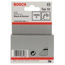 Bosch Flachdrahtklammer Typ 52, 12,3 x 1,25 x 14 mm