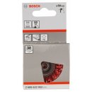 Bosch Topfbürste, Nylonborste mit Korund, 50 mm, 1,1 mm, 4500 U/ min