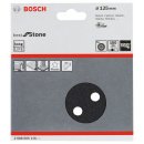 Bosch Schleifblatt F355, 125 mm, 100, 8 Löcher, Klett, 5er-Pack