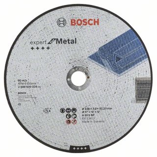 Bosch Trennscheibe gerade Expert for Metal A 30 S BF, 230 mm, 3,0 mm