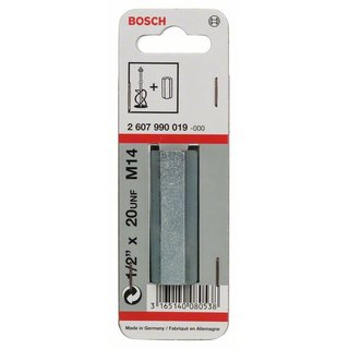 Bosch Adapter für Rührkörbe, Länge: 60 mm, mit Innengewinde 1/2-20 UNF