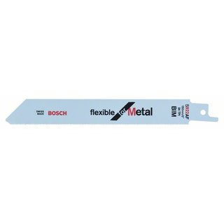 Bosch Säbelsägeblatt S 922 AF Flexible for Metal, 2er-Pack - Handwerk