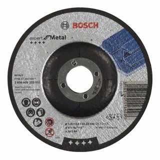 Bosch Trennscheibe gekröpft Expert for Metal A 30 S BF, 125 mm, 2,5 mm