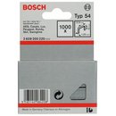 Bosch Flachdrahtklammer Typ 54, 12,9 x 1,25 x 10 mm