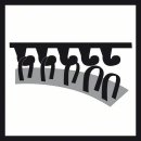 Bosch Schleifvlies 128 mm, 800, fein, Siliciumcarbid (SiC), ohne Velours, 5er-Pack