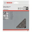 Bosch Polierfilz für Exzenterschleifer, weich, Klett, 160 mm, 2er-Pack