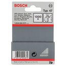 Bosch Tackernagel Typ 47, 1,8 x 1,27 x 19 mm, 1000er-Pack