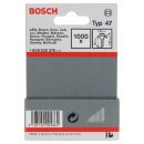 Bosch Tackernagel Typ 47, 1,8 x 1,27 x 16 mm, 1000er-Pack