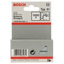 Bosch Flachdrahtklammer Typ 51, 10 x 1 x 14 mm
