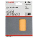 Bosch EXPERT C470 Schleifblatt, 115x107mm, K120, 6 Löcher, 10-tlg.. Für Schwingschleifer