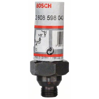 Bosch Adapter für Diamantbohrkronen, Maschinenseite G 1/2, Kronenseite 1 1/4 UNC
