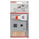 Bosch Holzdübel-Set, 32-teilig, 6 mm, 30 mm