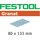 Festool Schleifstreifen STF 80x133 P320 GR/100 Granat