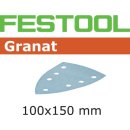 Festool Schleifblätter STF DELTA/7 P80 GR/10 Granat