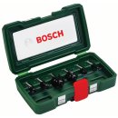 Bosch HM-Fräser-Set mit 8 mm Schaft, 6-teilig