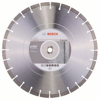 Bosch Diamanttrennscheibe Best for Concrete, 400 x 20,00/25,40 x 3,2 x 12 mm