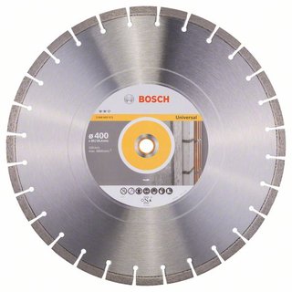 Bosch Diamanttrennscheibe Expert for Universal, 400 x 20,00/25,40 x 3,2 x 12 mm