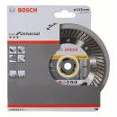 Bosch Diamanttrennscheibe Best for Universal Turbo, 115 x 22,23 x 2,2 x 12 mm