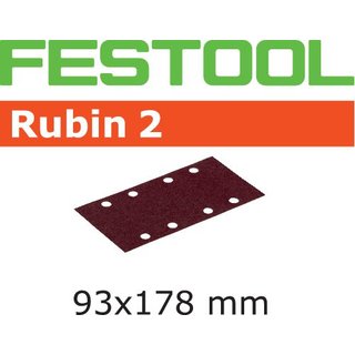 Festool Schleifstreifen STF 93X178/8 P120 RU2/50 Rubin 2