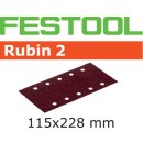 Festool Schleifstreifen STF 115X228 P60 RU2/50 Rubin 2