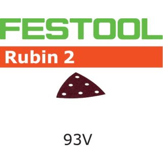 Festool Schleifblatt STF V93/6 P80 RU2/50 Rubin 2