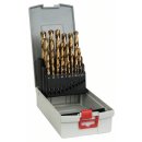 Bosch Metallbohrer-Set HSS-TiN (Titan-Beschichtung), ProBox, 25-teilig, 1-13 mm