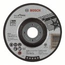 Bosch Schruppscheibe gekröpft, Best for Inox A 30 V INOX BF, 125 mm, 22,23 mm, 7 mm