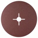 Bosch Fiberschleifscheibe R444, Expert for Metal. Für große Winkelschleifer mit Spannmutter