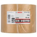 Bosch Schleifrolle C470 Best for Wood and Paint, Papierschleifrolle 115 mm x 50 m, 400
