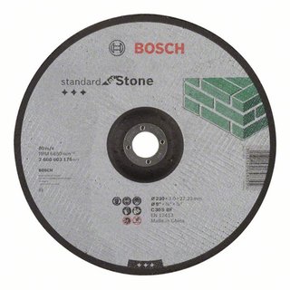 Bosch Trennscheibe gekröpft Standard for Stone C 30 S BF, 230 mm, 3,0 mm
