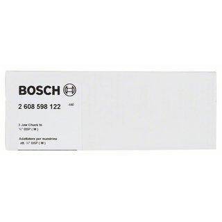 Bosch Adapter für Diamantbohrkronen, Maschinenseite 6-Kant, Kronenseite G 1/2, 88 mm