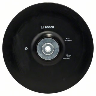 Bosch Stützteller, 230 mm, 6 650 U/min