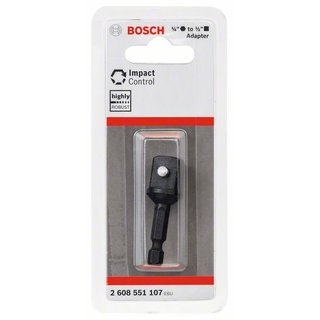 Bosch Adapter zu Steckschlüsseleinsätze, 1/2, 50 mm, Außensechskant