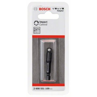 Bosch Adapter zu Steckschlüsseleinsätze, 1/4, 50 mm, Außensechskant