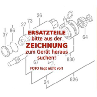 Flex Gehäuse, Motor- m.Kohlenh.