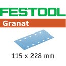 Festool Schleifstreifen STF 115X228 P400 GR/100 Granat
