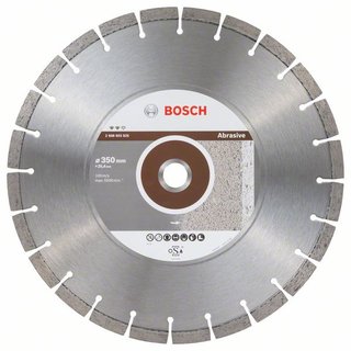 Bosch Diamanttrennscheibe Expert for Abrasive, 350 x 25,40 x 3,2 x 12 mm