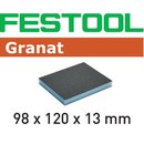 Festool Schleifschwamm 98x120x13 800 GR/6 Granat