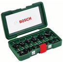 Bosch HM-Fräser-Set mit 8 mm Schaft, 15-teilig